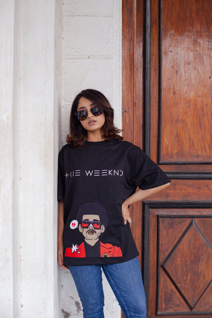 WEEKND SHADOW STITCH TEE