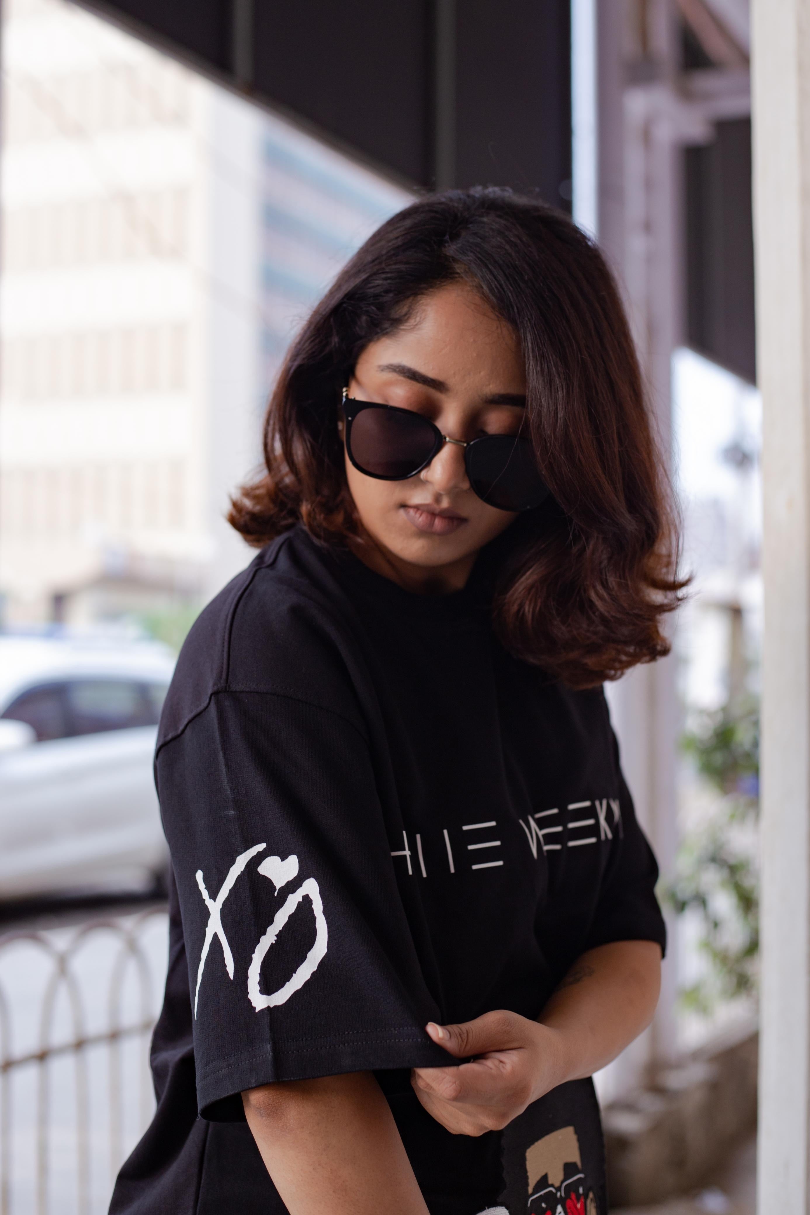 Weeknd Shadow stitch tee
